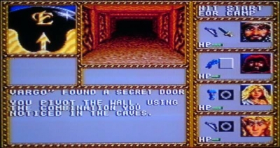 Screen ze hry Dungeons & Dragons: Warriors of the Eternal Sun