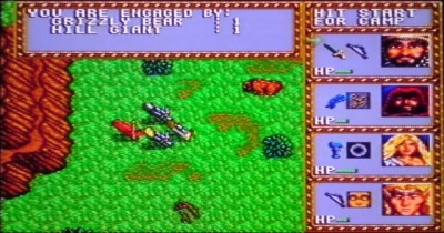 Screen ze hry Dungeons & Dragons: Warriors of the Eternal Sun