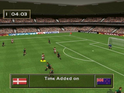 Screen ze hry FIFA Soccer 96