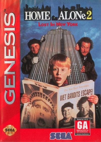 Obal hry Home Alone 2: Lost in New York