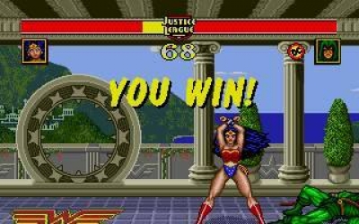 Screen ze hry Justice League Task Force