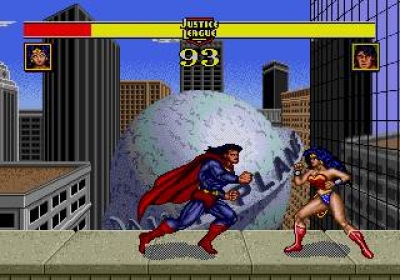 Screen ze hry Justice League Task Force
