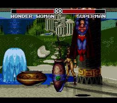 Screen ze hry Justice League Task Force