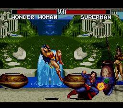 Screen ze hry Justice League Task Force
