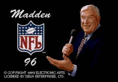 Screen ze hry Madden NFL 96