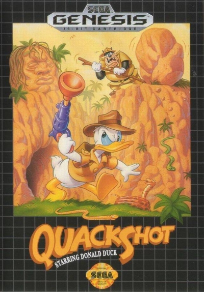 Obal hry Quackshot: Starring Donald Duck