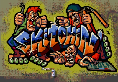 Screen ze hry Skitchin�