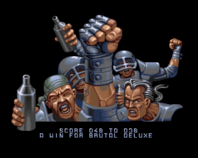 Screen ze hry Speedball 2: Brutal Deluxe