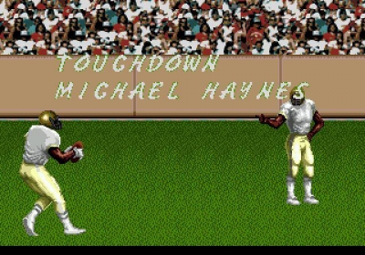 Screen ze hry Tecmo Super Bowl II