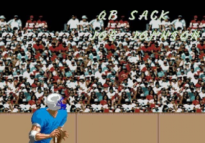 Screen ze hry Tecmo Super Bowl II