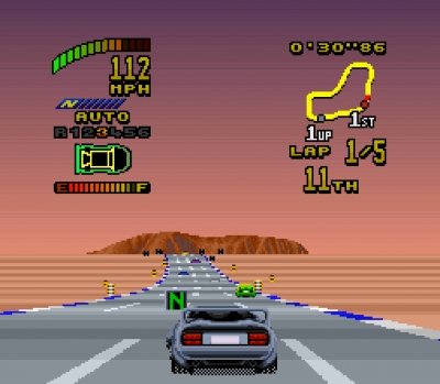 Screen ze hry Top Gear 2