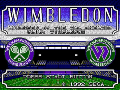 Screen ze hry Wimbledon Championship Tennis