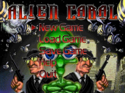 Screen ze hry Alien Cabal