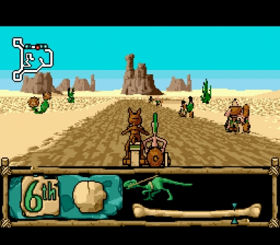 Screen ze hry BC Racers
