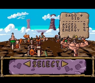 Screen ze hry BC Racers
