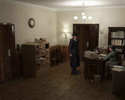 Screen ze hry A Stroke of Fate: Operation Valkyrie