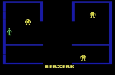 Screen ze hry Berzerk