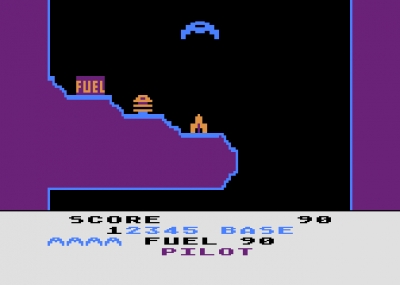 Screen ze hry Caverns of Mars