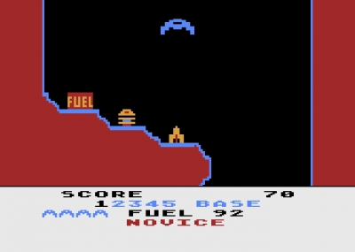 Screen ze hry Caverns of Mars