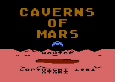 Screen ze hry Caverns of Mars