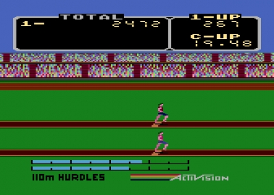 Screen ze hry The Activision Decathlon