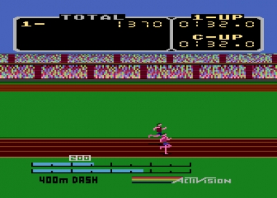 Screen ze hry The Activision Decathlon