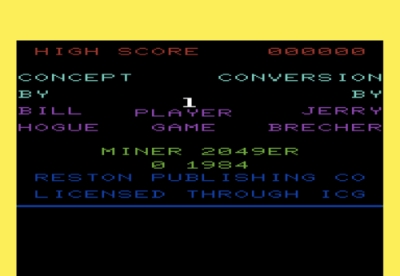 Screen ze hry Miner 2049er