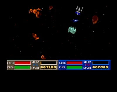 Screen ze hry Space War