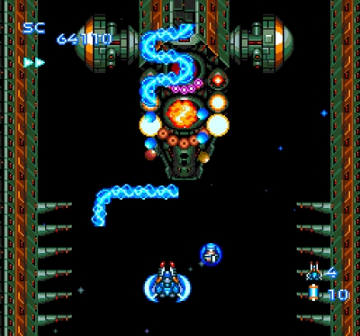 Screen ze hry Blazing Lazers