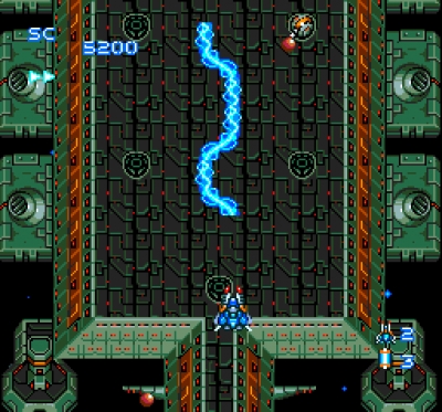 Screen ze hry Blazing Lazers