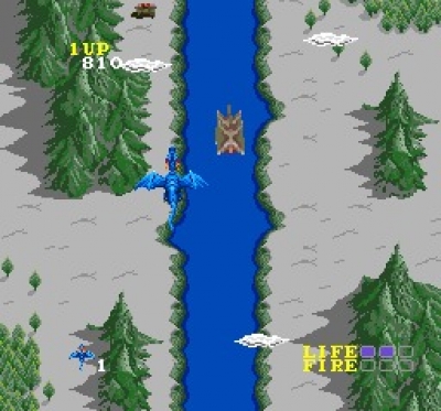 Screen ze hry Dragon Spirit