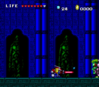 Screen ze hry Keith Courage in Alpha Zones