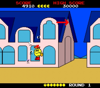 Screen ze hry Pac-Land