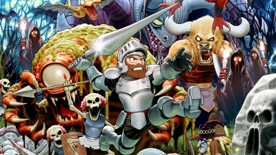 Artwork ke he Ghosts n Goblins