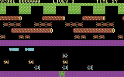 Screen ze hry Frogger 64