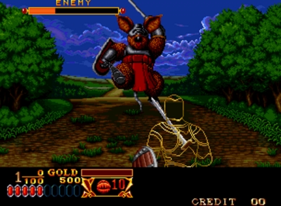 Screen ze hry Crossed Swords