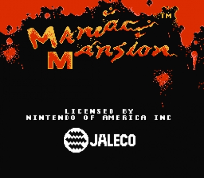 Screen ze hry Maniac Mansion