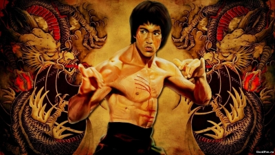 Artwork ke hře Bruce Lee