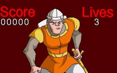 Screen ze hry Dragons Lair III: The Curse of Mordread