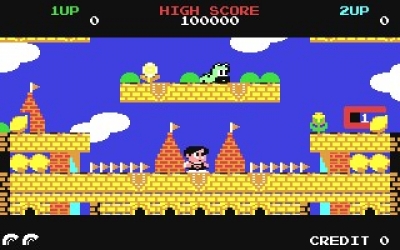 Screen ze hry Rainbow Islands