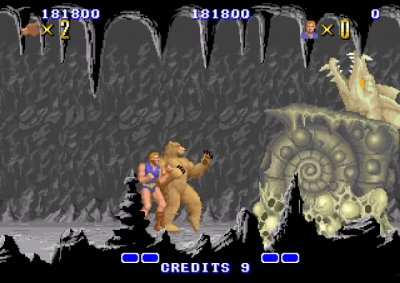 Screen ze hry Altered Beast