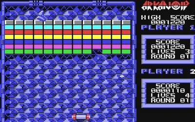 Screen ze hry Arkanoid