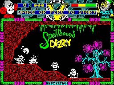 Screen ze hry Spellbound Dizzy