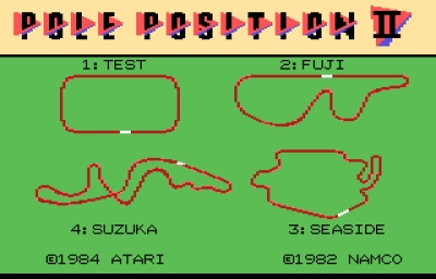 Screen ze hry Pole Position II