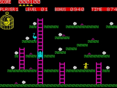 Screen ze hry Chuckie Egg