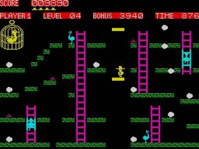 Screen ze hry Chuckie Egg