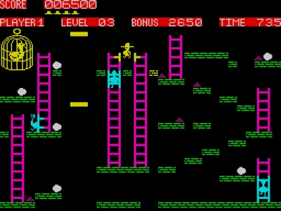 Screen ze hry Chuckie Egg