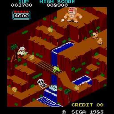 Screen ze hry Congo Bongo