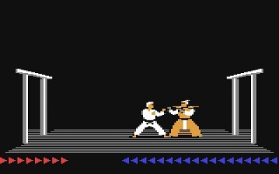 Screen ze hry Karateka