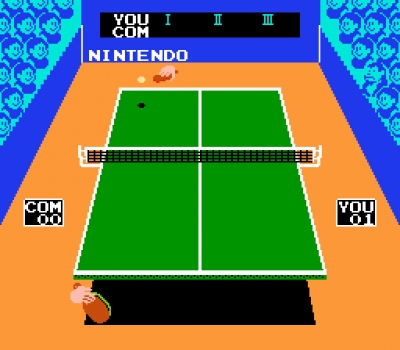 Screen ze hry Ping Pong